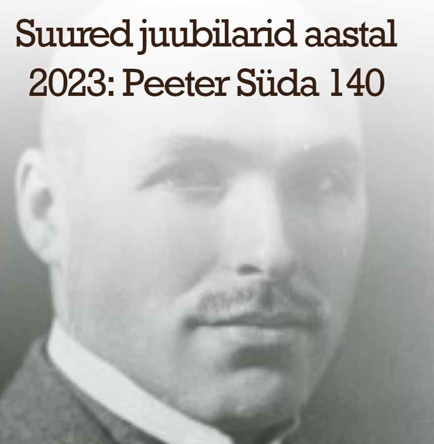 plakat Peeter Süda virtuaalnäitusele