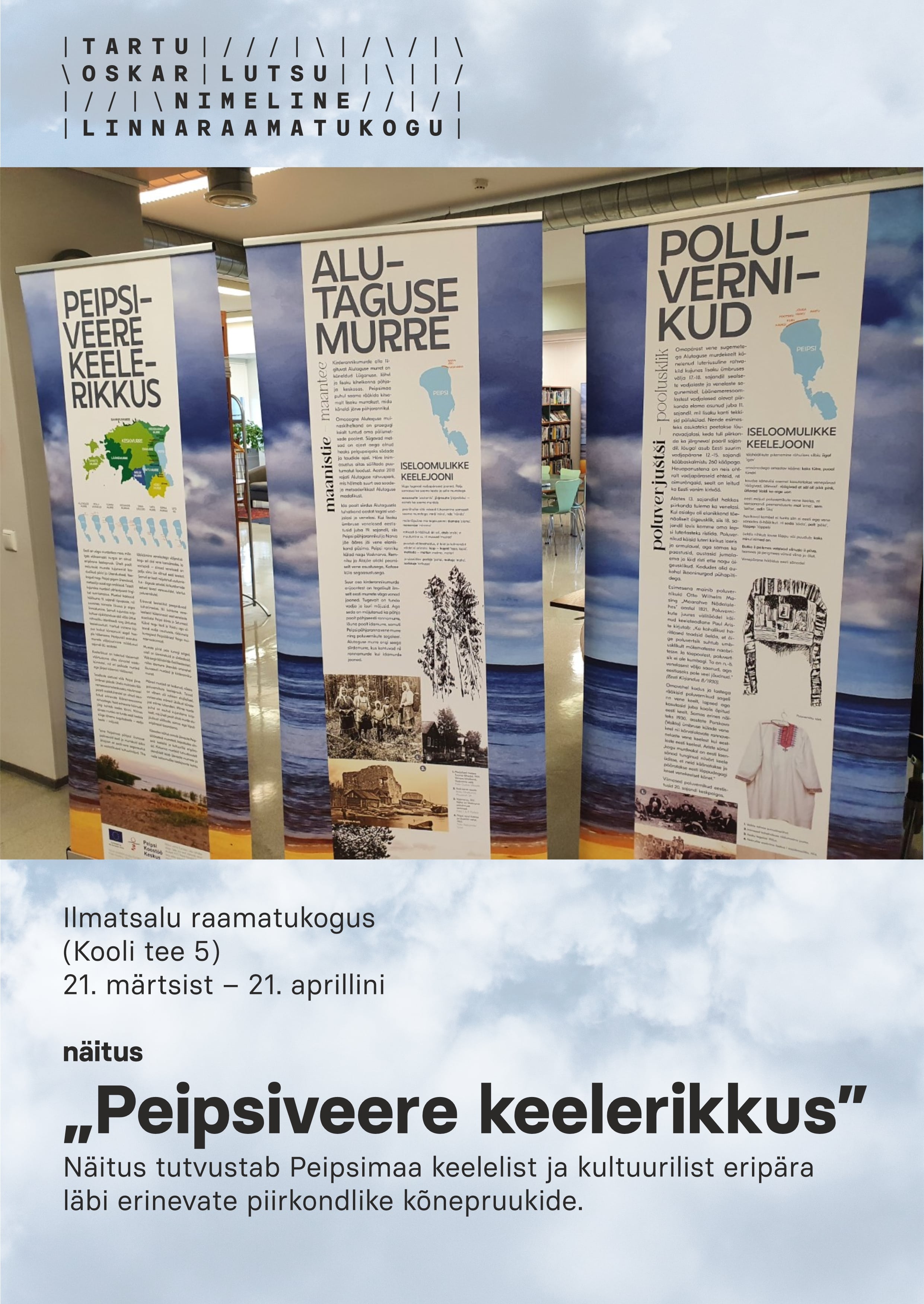 plakat Peipsiveere keelerikkus