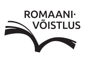 romaanivõistluse logo, avatud raamat altvaates, selle kohal tekst