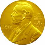 Alfred Nobel medal: Alfred Nobeli bareljeef