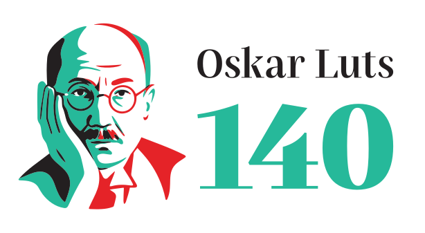 logo: käsipõsakil oskar luts ja number 140