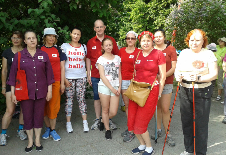 foto: tervisesportlased rivis seismas