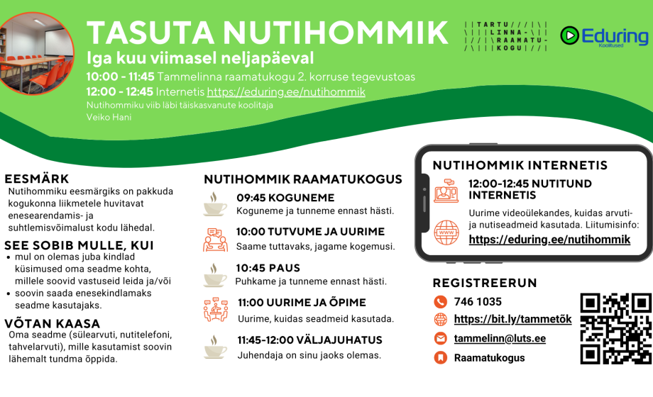 plakat Tammelinna Nutihommikule