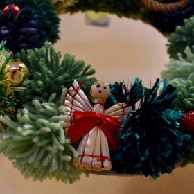 plakat näitusele Jõulupärjad